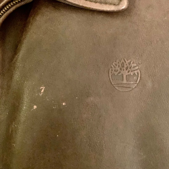 Timberland Men's Leather Jacket 3XL - Picture 4 of 9